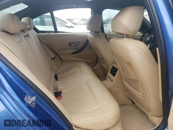 2015 BMW 3 Series 328i xDrive with VIN WBA3B5G50FNS12329, listed as a Copart auction lot 62928215 with 146,562 mi miles and Salvage title. Bid and sale history available at DreamBid. Image 10.