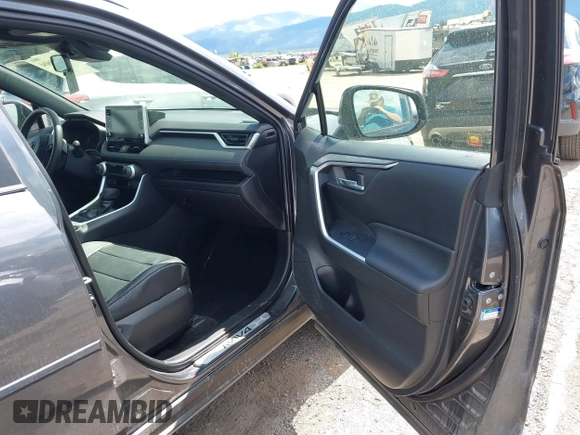 2022 Toyota RAV4 Hybrid SE with VIN JTM16RFV0ND070012, listed as a IAAI auction lot 42244604 with 22,740 mi miles and . Bid and sale history available at DreamBid. Image 5.