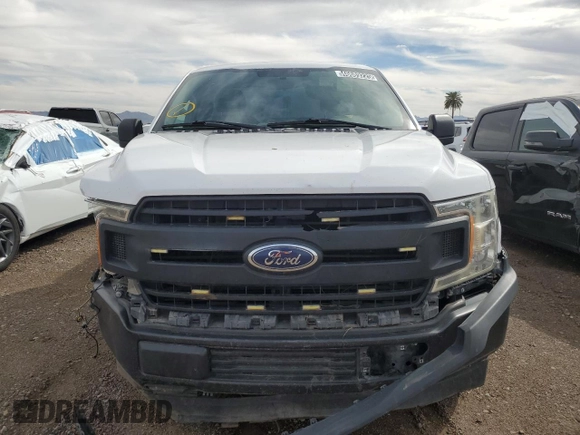 2018 Ford F-150 XL with VIN 1FTMF1CB1JKC72470, listed as a Copart auction lot 46689225 with 129,364 mi miles and Clean Title. Bid and sale history available at carsss.com. Image 5.