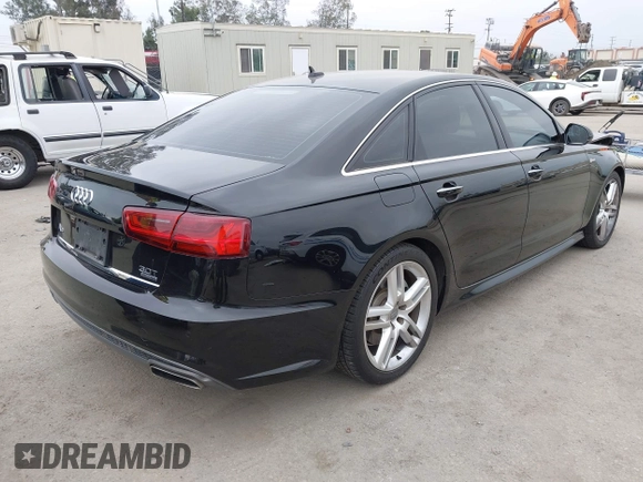 2016 Audi A6 Premium Plus with VIN WAUFGAFC8GN086598, listed as a IAAI auction lot 42347449 with 79,535 mi miles and . Bid and sale history available at DreamBid. Image 4.