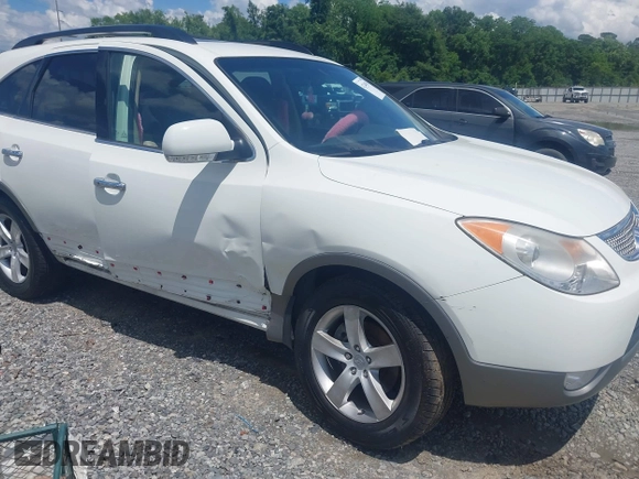 2011 Hyundai Veracruz GLS with VIN KM8NUDCC0BU162838, listed as a IAAI auction lot 42244590 with 105,630 mi miles and . Bid and sale history available at DreamBid. Image 6.