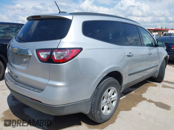 2017 Chevrolet Traverse LS with VIN 1GNKRFED3HJ351219, listed as a IAAI auction lot 42737249 with 141,718 mi miles and . Bid and sale history available at DreamBid. Image 4.