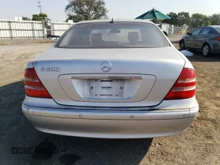 2001 Mercedes-Benz S-Class with VIN WDBNG75J81A143204, listed as a Copart auction lot 74850024 with 122,214 mi miles and Clean Title. Bid and sale history available at carsss.com. Image 6.