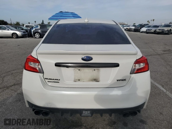 2016 Subaru WRX with VIN JF1VA1B68G9810689, listed as a Copart auction lot 50976585 with 113,470 mi miles and Salvage Title. Bid and sale history available at carsss.com. Image 6.