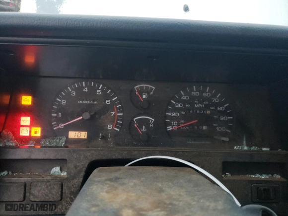 1993 Nissan Trucks 2WD with VIN 1N6SD16S9PC308706, listed as a Copart auction lot 77134644 with 141,834 mi miles and Salvage Title. Bid and sale history available at carsss.com. Image 9.