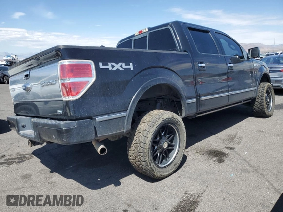 2010 Ford F-150 XL with VIN 1FTFW1EV6AFA09786, listed as a Copart auction lot 54954795 with 152,305 mi miles and Salvage title. Bid and sale history available at DreamBid. Image 3.