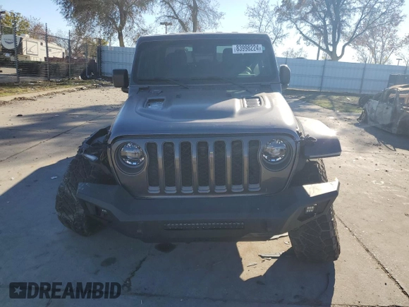 2021 Jeep Gladiator Rubicon с VIN 1C6JJTBM4ML594204, выставлен на аукционе Copart как лот 83998224 с пробегом 25 852 миль миль и Списание • Salvage title. История ставок и продаж доступна на DreamBid. Изображение 5.