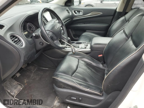 2017 Infiniti QX60 with VIN 5N1DL0MM5HC554193, listed as a Copart auction lot 49882295 with 137,974 mi miles and Clean Title. Bid and sale history available at DreamBid. Image 7.