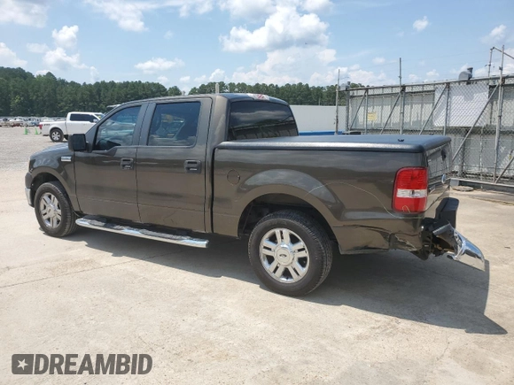 2008 Ford F-150 XL with VIN 1FTRW12W98FA22908, listed as a Copart auction lot 62741485 with 163,376 mi miles and Salvage title. Bid and sale history available at DreamBid. Image 2.