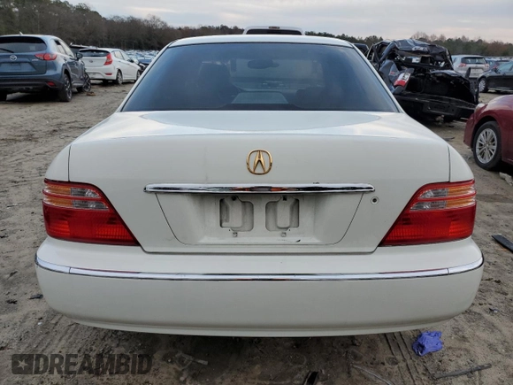 2000 Acura RL with VIN JH4KA9650YC016236, listed as a Copart auction lot 77816643 with 165,172 mi miles and Salvage Title. Bid and sale history available at carsss.com. Image 6.