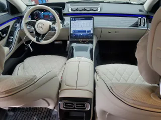 2024 Mercedes-Benz S 580 с VIN W1K6G7GB9RA306312, выставлен на аукционе Copart как лот 55761695 с пробегом 5 461 миль миль и Списание • Salvage title. История ставок и продаж доступна на DreamBid. Изображение 8.