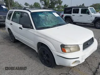 2004 Subaru Forester XS z VIN JF1SG656X4H701307, wystawiony jako IAAI lot #42484461 z przebiegiem 212 562 mil mil oraz . Historia ofert i sprzedaży dostępna na DreamBid. Obrazek 1.