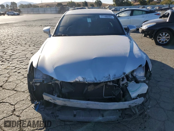 2014 Lexus IS 350 z VIN JTHBE1D25E5003089, wystawiony jako Copart lot #77166594 z przebiegiem 69 748 mil mil oraz Szkody całkowita. Historia ofert i sprzedaży dostępna na DreamBid. Obrazek 5.