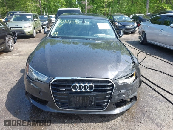 2013 Audi A6 Premium Plus with VIN WAUGFAFC2DN080928, listed as a IAAI auction lot 42141031 with 162,045 mi miles and . Bid and sale history available at DreamBid. Image 12.