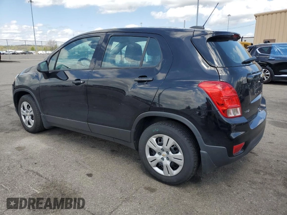 2018 Chevrolet Trax LS with VIN 3GNCJKSB3JL352456, listed as a Copart auction lot 53947745 with 113,001 mi miles and Salvage Title. Bid and sale history available at carsss.com. Image 2.