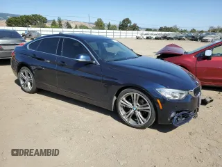 2016 BMW 4 Series 428i xDrive z VIN WBA4C9C55GG140032, wystawiony jako Copart lot #57702215 z przebiegiem 57 050 mil mil oraz Szkoda całkowita • Salvage title. Historia ofert i sprzedaży dostępna na DreamBid. Obrazek 4.