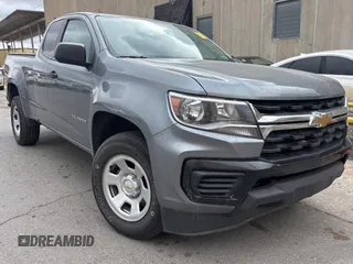 2021 Chevrolet Colorado 2WD Work Truck with VIN 1GCHSBEA1M1157949, listed as a Copart auction lot 50082615 with 218,877 mi miles and Clean Title. Bid and sale history available at carsss.com. Image 1.