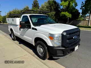 2014 Ford Super Duty F-250 SRW XL with VIN 1FTBF2A65EEA79309, listed as a Copart auction lot 54507845 with 224,094 mi miles and Clean Title. Bid and sale history available at carsss.com. Image 1.