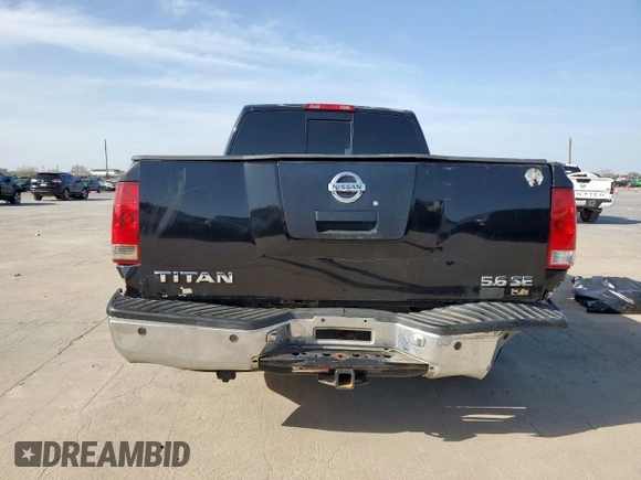 2005 Nissan Titan XE with VIN 1N6BA06A05N544303, listed as a Copart auction lot 49495215 with 234,071 mi miles and Salvage Title. Bid and sale history available at carsss.com. Image 6.