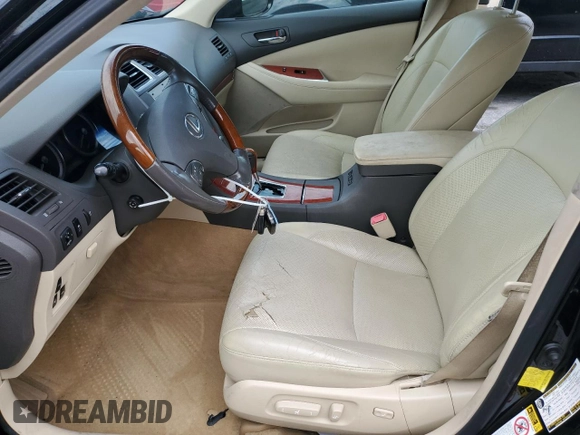 2012 Lexus ES 330 with VIN JTHBK1EG6C2473455, listed as a Copart auction lot 58817215 with 165,570 mi miles and Salvage title. Bid and sale history available at DreamBid. Image 7.