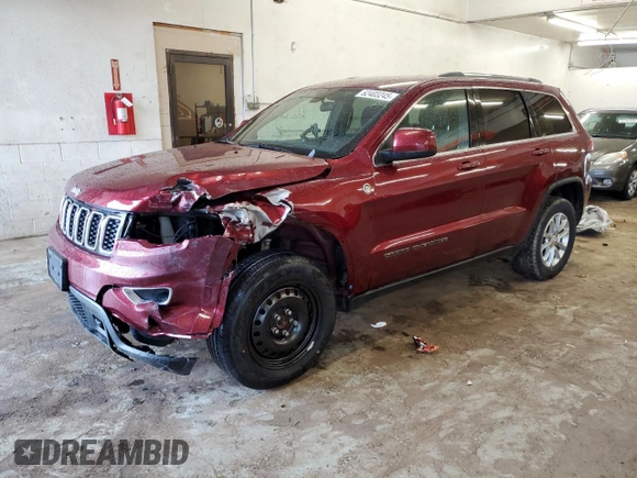 2021 Jeep Grand Cherokee Laredo E с VIN 1C4RJFAG0MC552959, выставлен на аукционе Copart как лот 62403245 с пробегом 103 019 миль миль и Списание • Salvage title. История ставок и продаж доступна на DreamBid. Изображение 1.