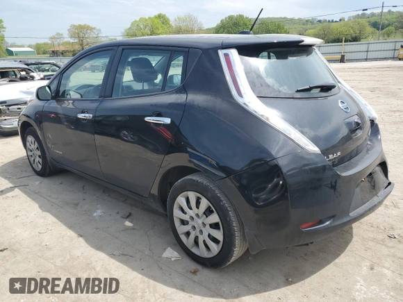 2015 Nissan LEAF SV with VIN 1N4AZ0CP8FC315788, listed as a Copart auction lot 48146553 with 71,454 mi miles. Bid and sale history available at carsss.com. Image 2.