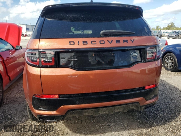 2020 Land Rover Discovery with VIN SALCM2GXXLH847218, listed as a Copart auction lot 78056704 with Not Provided miles and Non Repairable. Bid and sale history available at DreamBid. Image 6.