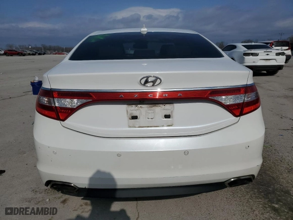 2015 Hyundai Azera Limited with VIN KMHFH4JG0FA434519, listed as a Copart auction lot 43418745 with 58,369 mi miles and Salvage Title. Bid and sale history available at carsss.com. Image 6.