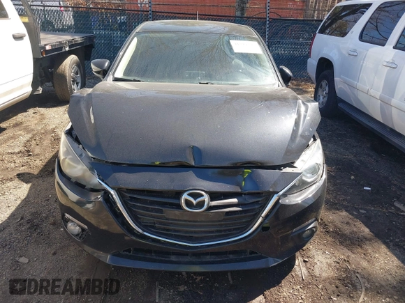 2015 Mazda 3 i Touring with VIN JM1BM1L7XF1246035, listed as a IAAI auction lot 41819595 with 124,535 mi miles and . Bid and sale history available at carsss.com. Image 12.