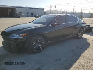 2024 Lexus ES 300h with VIN 58ADA1C1XRU053162, listed as a Copart auction lot 49743285 with 15,923 mi miles and Salvage title. Bid and sale history available at DreamBid. Image 1.