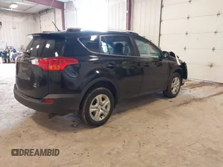 2014 Toyota RAV4 LE with VIN 2T3BFREV0EW132534, listed as a IAAI auction lot 41744336 with 117,832 mi miles and . Bid and sale history available at DreamBid. Image 4.