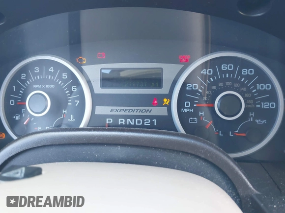 2005 Ford Expedition Eddie Bauer с VIN 1FMPU175X5LA40873, выставлен на аукционе IAAI как лот 42017353 с пробегом 216 737 миль миль и . История ставок и продаж доступна на DreamBid. Изображение 7.