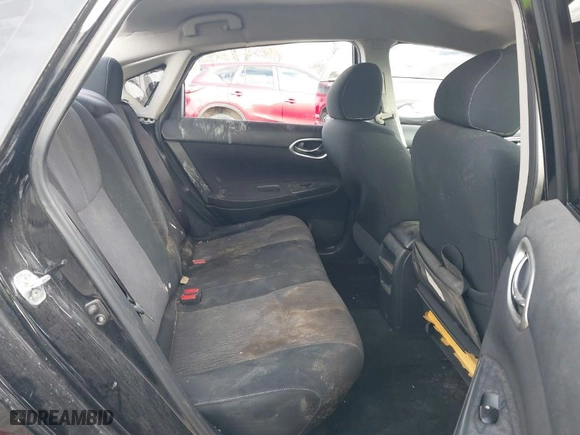 2014 Nissan Sentra SV with VIN 3N1AB7AP3EY216041, listed as a IAAI auction lot 41646043 with 132,008 mi miles. Bid and sale history available at carsss.com. Image 8.