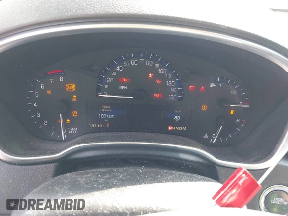 2016 Cadillac SRX Luxury Collection with VIN 3GYFNEE38GS533898, listed as a IAAI auction lot 41898772 with 187,101 mi miles. Bid and sale history available at carsss.com. Image 7.