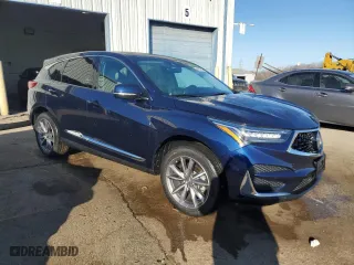 2020 Acura RDX w/Technology Pkg with VIN 5J8TC2H52LL041749, listed as a Copart auction lot 44337615 with 41,541 mi miles and Salvage Title. Bid and sale history available at carsss.com. Image 4.