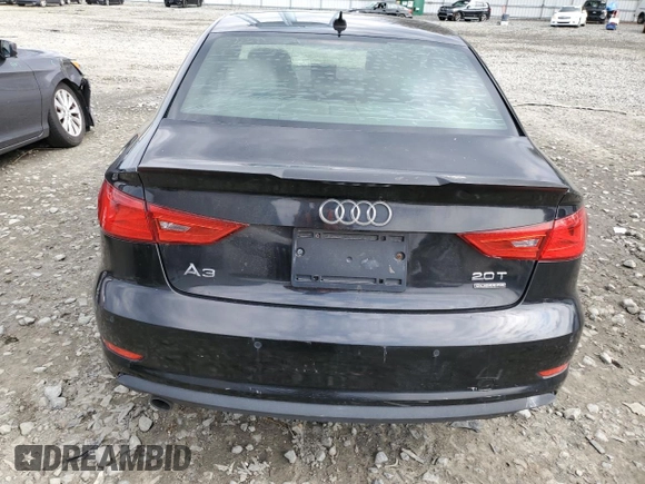 2016 Audi A3 2.0T Premium with VIN WAUB8GFF0G1028856, listed as a Copart auction lot 53307355 with 124,672 mi miles and Salvage Title. Bid and sale history available at carsss.com. Image 6.