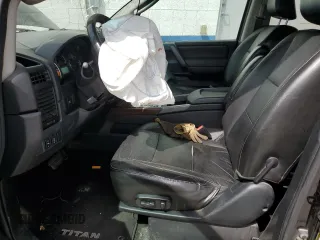 2009 Nissan Titan LE with VIN 1N6BA07C59N314908, listed as a Copart auction lot 58849325 with Not provided miles and Salvage title. Bid and sale history available at DreamBid. Image 7.