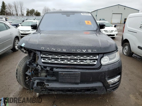 2016 Land Rover Range Rover Sport HSE z VIN SALWR2KF1GA595113, wystawiony jako Copart lot #48534835 z przebiegiem Nie podano mil oraz Szkody całkowita. Historia ofert i sprzedaży dostępna na DreamBid. Obrazek 5.