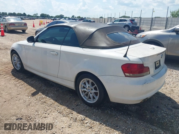 2011 BMW 1 Series 128i with VIN WBAUL7C50BVM81279, listed as a IAAI auction lot 42762091 with 193,062 mi miles and . Bid and sale history available at DreamBid. Image 3.