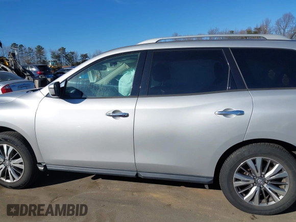 2018 Nissan Pathfinder SL with VIN 5N1DR2MM3JC644474, listed as a IAAI auction lot 41460391 with 73,249 mi miles and . Bid and sale history available at DreamBid. Image 14.