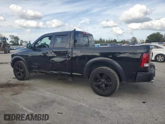 2019 Ram 1500 Classic Warlock with VIN 1C6RR6GT6KS698418, listed as a Copart auction lot 79829764 with 105,076 mi miles and Salvage Title. Bid and sale history available at carsss.com. Image 2.