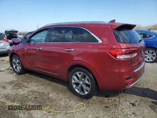 2017 Kia Sorento SX z VIN 5XYPK4A59HG225887, wystawiony jako Copart lot #50325005 z przebiegiem 122 419 mil mil oraz Szkoda całkowita • Salvage title. Historia ofert i sprzedaży dostępna na DreamBid. Obrazek 2.