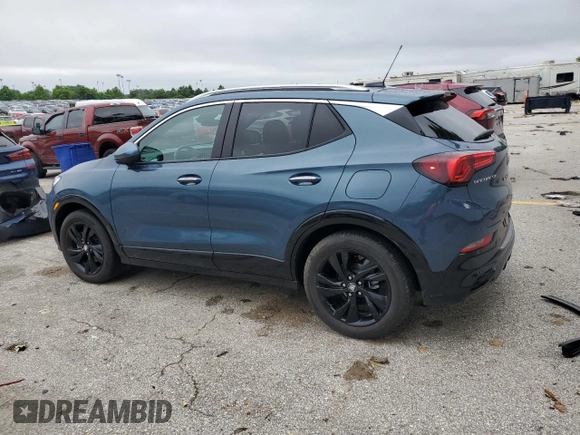 2024 Buick Encore GX Sport Touring with VIN KL4AMDSLXRB004172, listed as a Copart auction lot 59204185 with 15,838 mi miles and Salvage title. Bid and sale history available at DreamBid. Image 2.