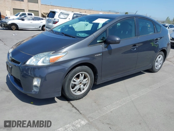2010 Toyota Prius II with VIN JTDKN3DU0A0046406, listed as a IAAI auction lot 42116172 with 158,867 mi miles. Bid and sale history available at carsss.com. Image 17.