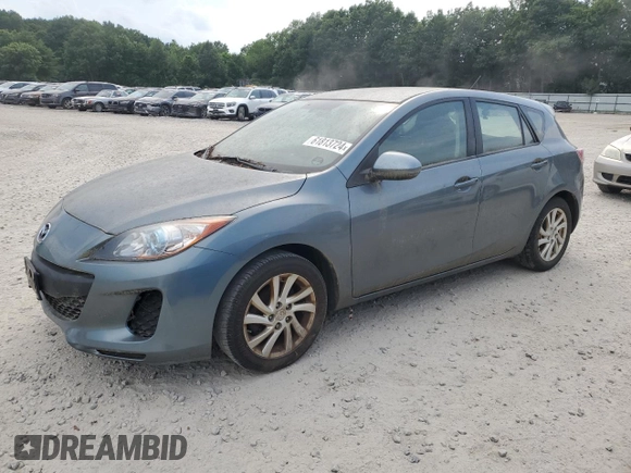 2012 Mazda 3 i Touring with VIN JM1BL1L8XC1684111, listed as a Copart auction lot 61813724 with Not Provided miles and Non Repairable. Bid and sale history available at DreamBid. Image 1.