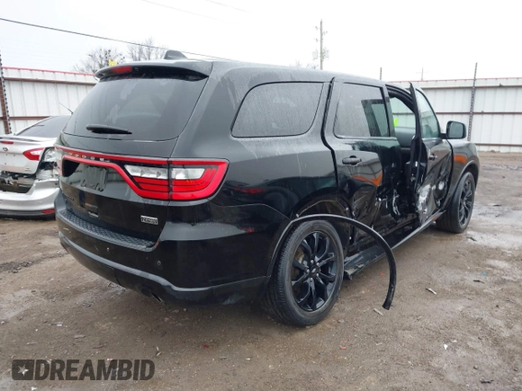 2019 Dodge Durango SXT Plus with VIN 1C4RDJAG6KC651227, listed as a IAAI auction lot 41387717 with 161,065 mi miles and . Bid and sale history available at DreamBid. Image 4.