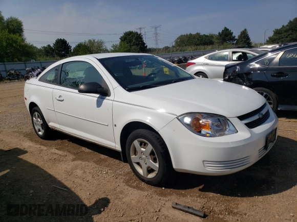 2008 Chevrolet Cobalt LS with VIN 1G1AK18F987233254, listed as a Copart auction lot 68304204 with 208,899 mi miles and Salvage Title. Bid and sale history available at DreamBid. Image 4.