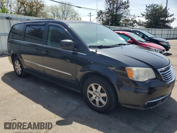 2012 Chrysler Town & Country Touring with VIN 2C4RC1BG1CR375176, listed as a Copart auction lot 54076285 with 216,461 mi miles and Clean Title. Bid and sale history available at carsss.com. Image 4.