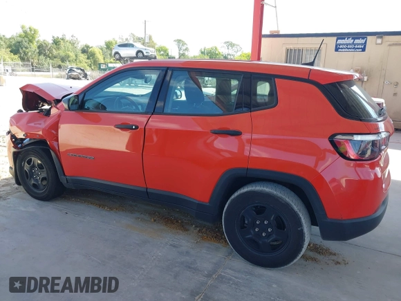2021 Jeep Compass Sport с VIN 3C4NJCAB9MT505256, выставлен на аукционе IAAI как лот 42105809 с пробегом 48 376 миль миль и . История ставок и продаж доступна на DreamBid. Изображение 14.