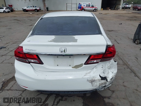 2014 Honda Civic Sedan LX with VIN 2HGFB2F50EH557224, listed as a IAAI auction lot 42105114 with 175,815 mi miles. Bid and sale history available at carsss.com. Image 16.